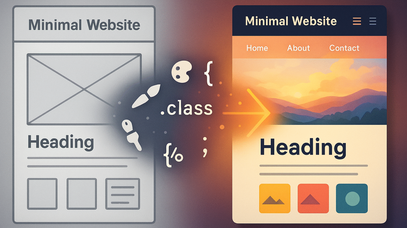 estilizar um site com CSS