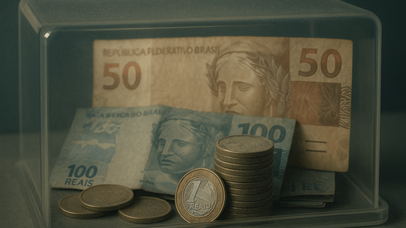 poupar dinheiro no banco